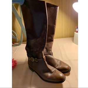 Coach leather riding boots size 7